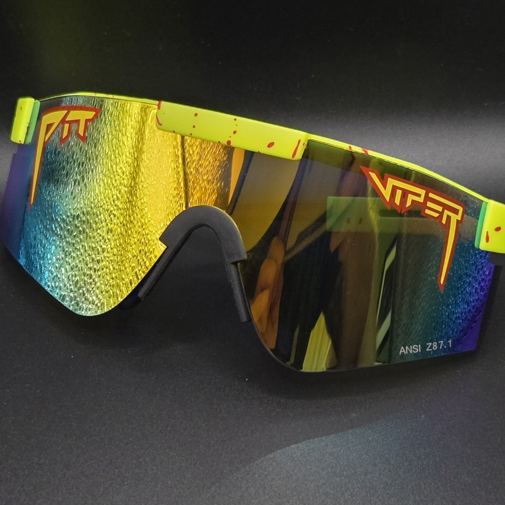 Yellow and Black Sunglasses